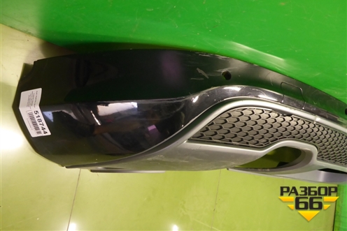 Бампер задний нижняя часть (S-Line под парктроник) (8U0807521H) для Audi Q3 с 2011-2018г (Ку 3)