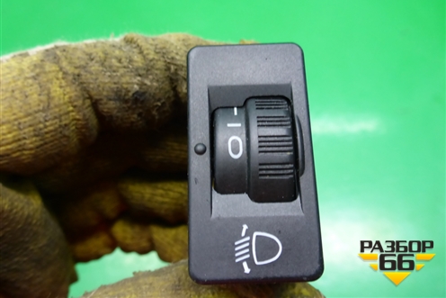 Переключатель корректора фар (96384422XT) для Peugeot Partner Tepee с 2008г (Партнер Типпи)