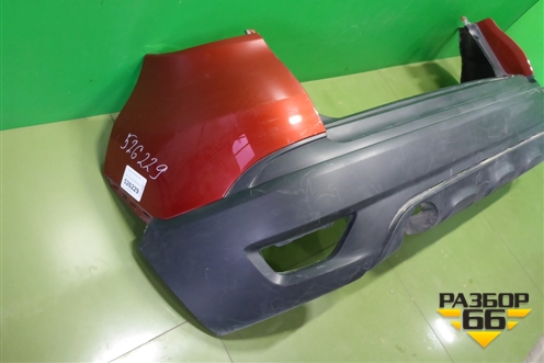 Бампер задний (850228555R) для Renault Kaptur с 2016г (Каптюр)