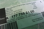 Накладка стекла заднего левого (A1777352100) для Mercedes Benz A200/220 W177 с 2018г (А)