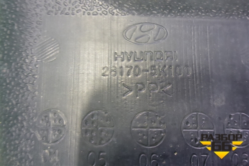 Воздухозаборник наружный  (281705K100) для Hyundai  HD 35-78 с 2003г