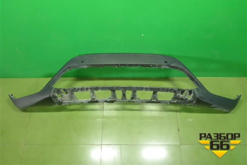 Юбка переднего бампера (под парктроник) (51117354816) для BMW X1 F48 с 2014г (Х1 Ф48)