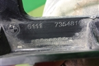 Юбка переднего бампера (под парктроник) (51117354816) для BMW X1 F48 с 2014г (Х1 Ф48)