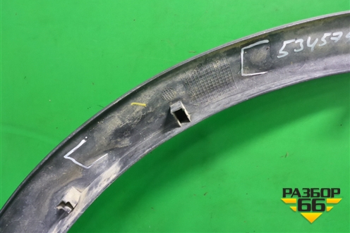 Накладка переднего крыла левого (63811BM90A) для Nissan Qashqai (J11E) с 2013г (Кашкай)