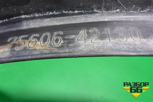 Накладка заднего крыла левого (после 2015г) (7560642130) для Toyota Rav-4 с 2012-2019г