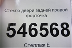 Стекло двери задней правой форточка для Geely MK с 2008г