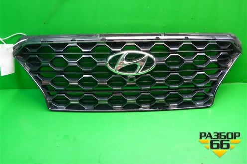Решетка радиатора (до 2020г под камеру) (86366S1110) для Hyundai Santa Fe с 2018-2024г (Санта Фе)