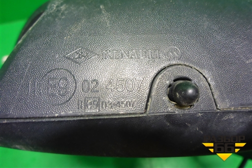 Зеркало правое электрическое (9 контактов) (963010146R) для Renault Master III с 2010г