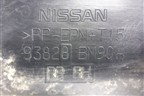 Накладка заднего крыла правого (93828BM90B) для Nissan Qashqai (J11E) с 2013г (Кашкай)