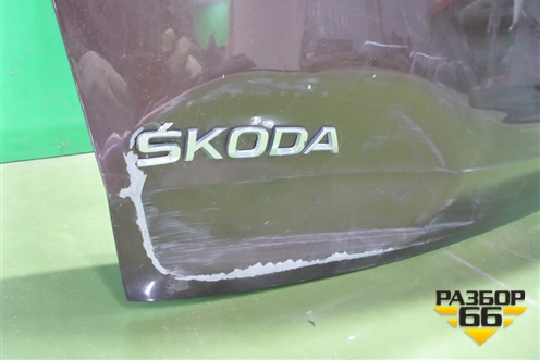 Дверь багажника без стекла (565827023A) для Skoda Kodiaq с 2017г (Кодиак)
