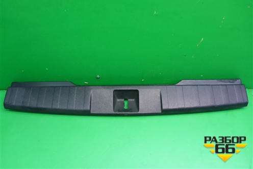 Обшивка багажника на заднюю панель (95073SAJ000) для Subaru Legacy Outback (B14) с 2009-2014г (Легаси Аутбек)