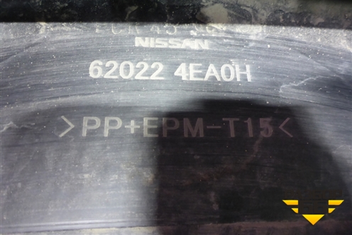 Бампер передний (до 2017г под парктроник и омыватели) (620224EA0H) для Nissan Qashqai (J11E) с 2013г (Кашкай)