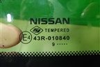 Стекло глухое правое (2019г) (833124EA0A) для Nissan Qashqai (J11E) с 2013г (Кашкай)
