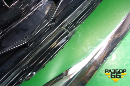 Решетка радиатора (после 2017г) (62310HV2) для Nissan Qashqai (J11E) с 2013г (Кашкай)