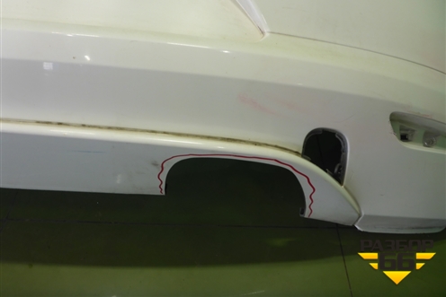 Бампер задний (1K8807421M) для Volkswagen Scirocco с 2008г (Сирокко)