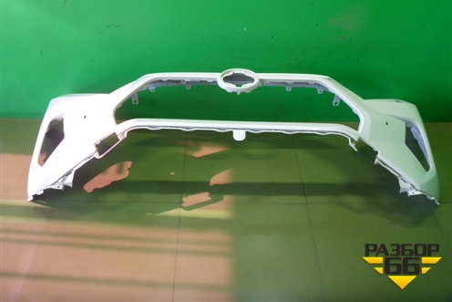 Бампер передний (под парктроник и омыватели) (521190R280) для Toyota Rav-4 с 2018г
