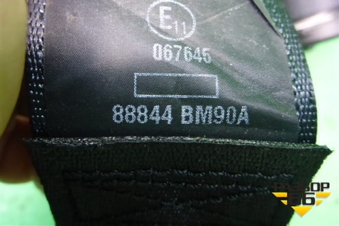 Ремень безопасности задний левый для Nissan Qashqai (J11E) с 2013г (Кашкай)