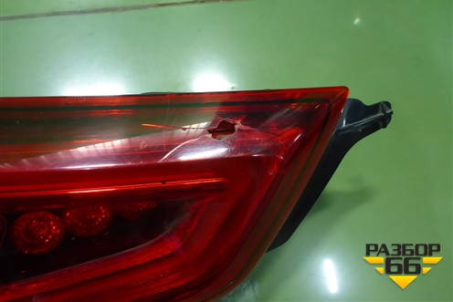 Фонарь задний внутренний левый (после 2019г) (26555HV05A) для Nissan Qashqai (J11E) с 2013г (Кашкай)