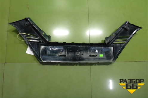 Накладка переднего бампера (после 2017г) (62070HV01A) для Nissan Qashqai (J11E) с 2013г (Кашкай)