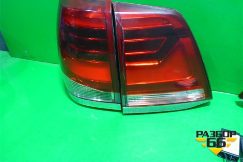Фонарь задний L+R комплект (после 2015г китай) для Toyota Land Cruiser (200) с 2008г