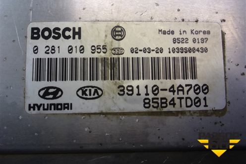 Блок управления двигателем (2.5л D4CB АКПП) (391104A700) для Kia Sorento I с 2002-2011г