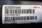 Накладка двери задней правой (на рамку) (0UX86XXXAE) для Dodge Magnum с 2003-2008г