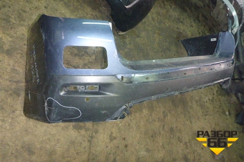 Бампер задний (под парктроник) (5215948170) для Toyota Highlander с 2007-2013г (Хайлендер)