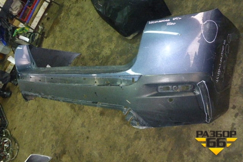 Бампер задний (под парктроник) (5215948170) для Toyota Highlander с 2007-2013г (Хайлендер)