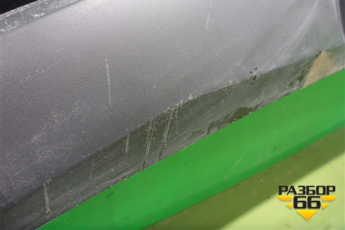 Юбка заднего бампера (после 2020г) (86612H5500) для Hyundai Solaris с 2017г (Солярис)