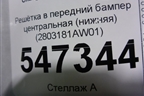 Решетка в передний бампер центральная (нижняя) (2803181AW01) для Changan CS55 c 2017г