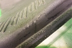 Накладка порога внутренняя заднего левого (8587526010) для Hyundai Santa Fe с 2000-2012г (Classic) (Санта Фе)