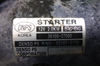Стартер  (2.0л D4EA АКПП) (3610027000) для Hyundai Santa Fe с 2000-2012г (Classic) (Санта Фе)