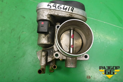 Заслонка дроссельная электрическая (1.6л BSE) (06A133062AT) для Skoda Octavia (А5) с 2004-2013г
