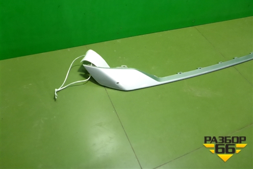 Накладка переднего бампера центральная (после 2022г) (9843222877) для Citroen C5 Aircross с 2018г (С5 Эйркросс)