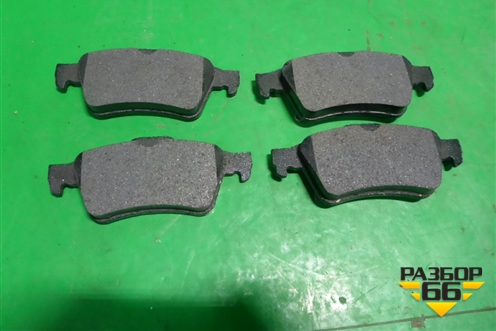 Колодки тормозные задние (0986494032) для Nissan Primera (P12E) с 2001-2008г