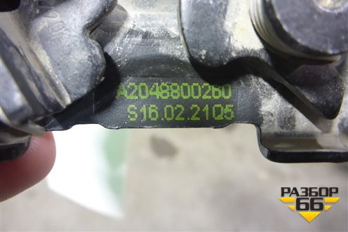 Замок капота (A2048800260) для Mercedes Benz C-Klass W204 с 2007-2014г (Ц)