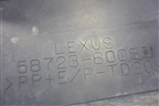 Пыльник заднего бампера правый (5872360080) для Lexus LX-570 с 2015г