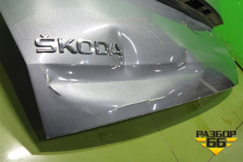 Дверь багажника без стекла (565827023A) для Skoda Kodiaq с 2017г (Кодиак)