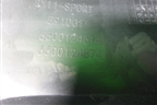 Бампер задний нижняя часть (до 2023г под парктроник) (6600124614) для Geely Coolray с 2019-2025г