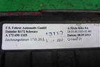 Обшивка стойки лобового стекла левая (A1726901325) для Mercedes Benz SLK R172 с 2010-2016г