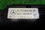 Модуль управления климатической установкой (A1729008306) для Mercedes Benz SLK R172 с 2010-2016г