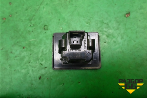 Фонарь подсветки номера (A1729061100) для Mercedes Benz SLK R172 с 2010-2016г (СЛК)