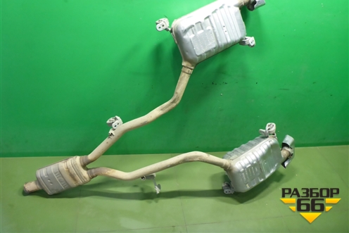 Глушитель (A1724913001) для Mercedes Benz SLK R172 с 2010-2016г (СЛК)