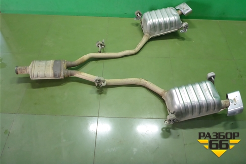 Глушитель (A1724913001) для Mercedes Benz SLK R172 с 2010-2016г (СЛК)