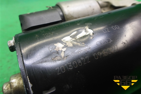 Стартер (АКПП 1.8л 27186130) (A2719060200) для Mercedes Benz SLK R172 с 2010-2016г (СЛК)
