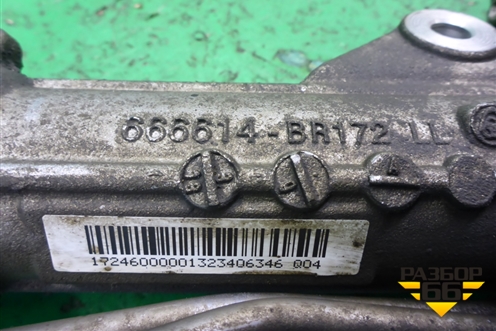Рейка рулевая под гидроусилитель для Mercedes Benz SLK R172 с 2010-2016г (СЛК)