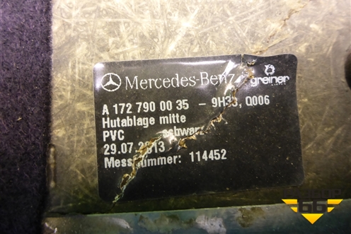 Полка багажника (A1727900035) для Mercedes Benz SLK R172 с 2010-2016г (СЛК)