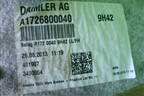 Покрытие напольное (A1726800040) для Mercedes Benz SLK R172 с 2010-2016г