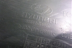Бампер задний нижняя часть (до 2020г под парктроник) (86612S1000) для Hyundai Santa Fe с 2018-2024г (Санта Фе)