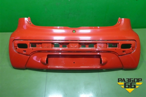 Бампер задний (521590H050) для Citroen C1 с 2005г (С1)